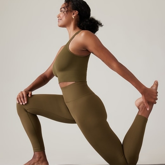 Aurora Seamless Tight XL. Olive. NWT. Ribbed - Picture 4 of 12